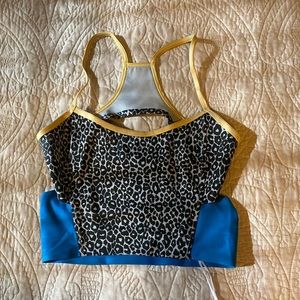 Fierce Regal Leopard Bustier